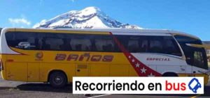 Cómo llegar desde Quito a Baños en autobús cooperativa de transporte baños