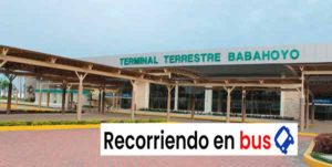 Terminal terrestre en Babahoyo